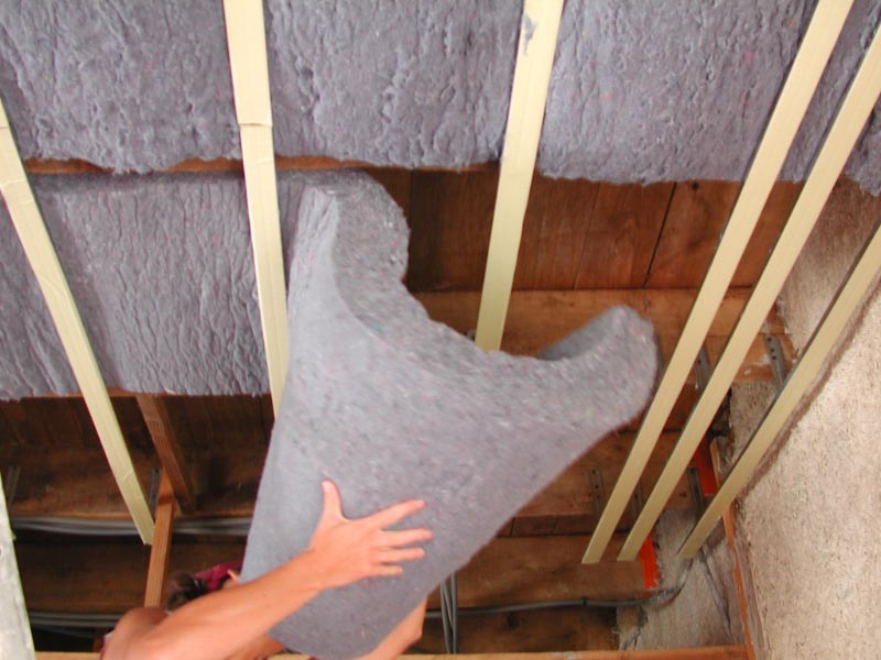 Rénovation et isolation d`un plafond